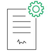 diploma and cog