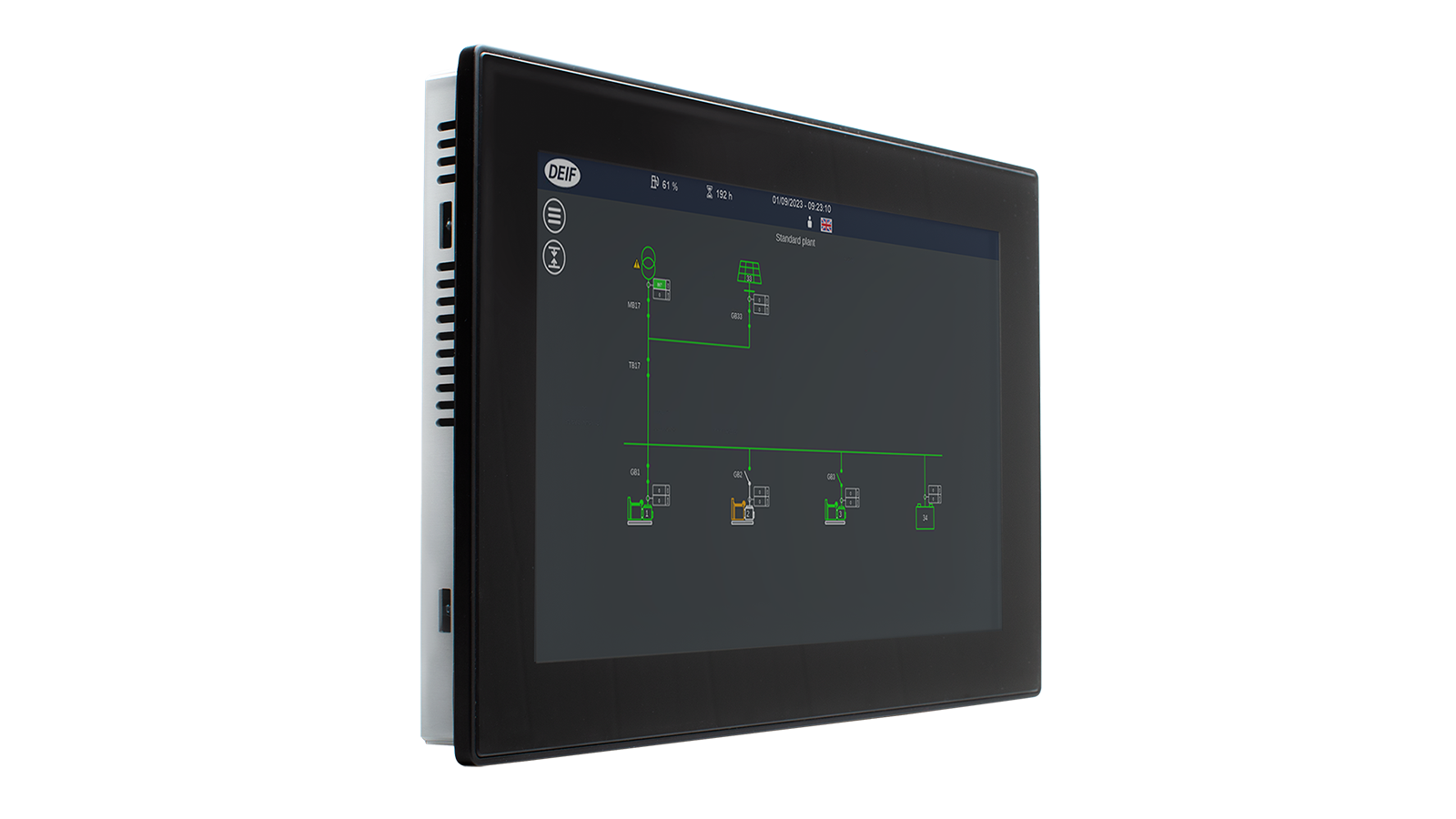 TDYページ TDU series - Touch display for plant management